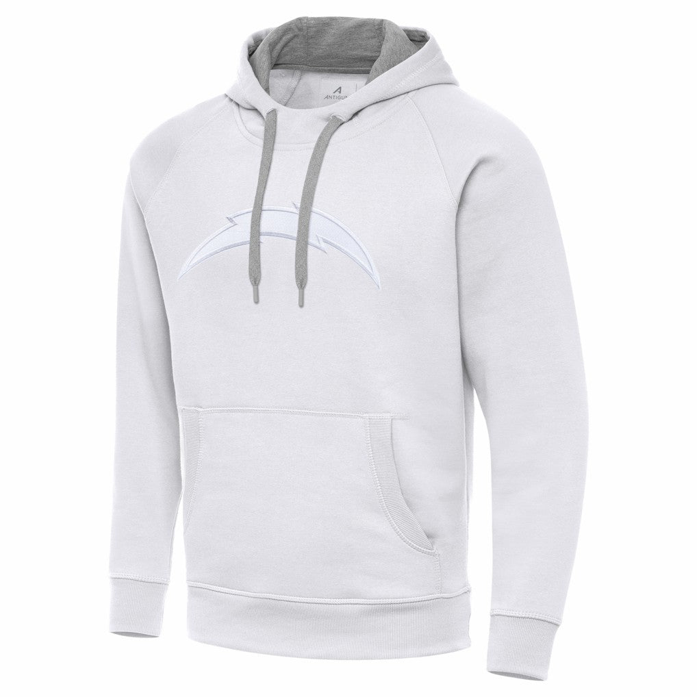 Los Angeles Chargers Antigua Victory Pullover Hoodie White | NFL