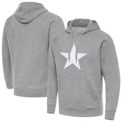 Dallas Cowboys Antigua Victory Pullover Hoodie Heather Gray | NFL