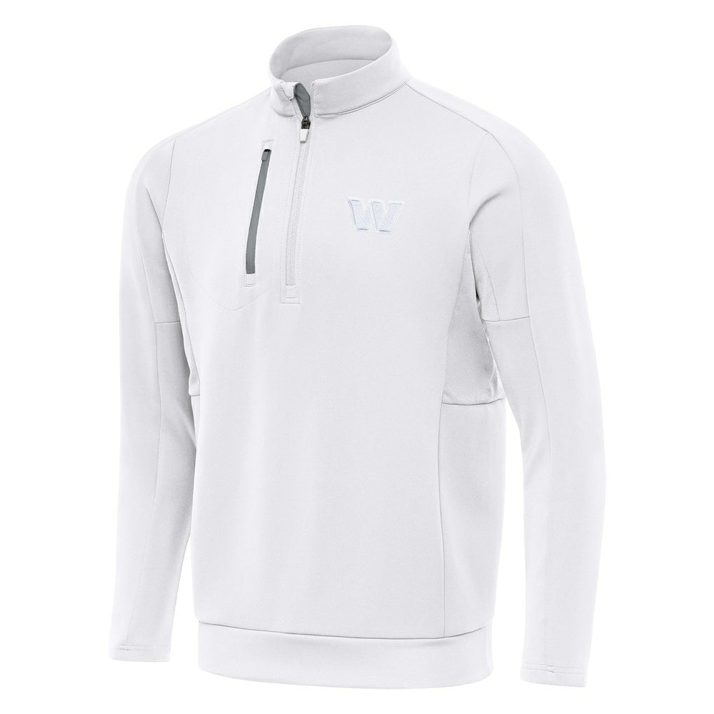 Washington Commanders Antigua Generation Quarter-Zip Jacket White | NFL