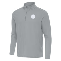 Pittsburgh Steelers Men's Antigua Intent Quarter-Zip Jacket Gray | NFL