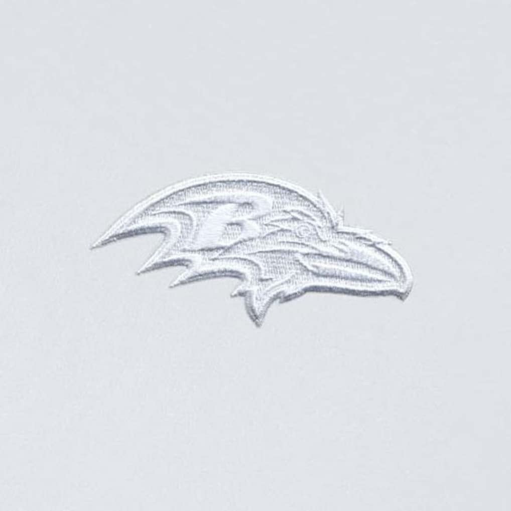 Baltimore Ravens Antigua Intent Quarter-Zip Jacket White | NFL