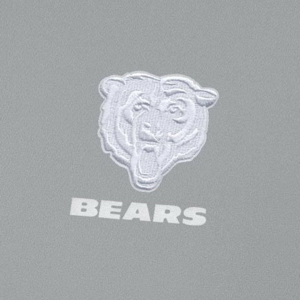 Chicago Bears Men's Antigua Intent Quarter-Zip Jacket Gray | NFL