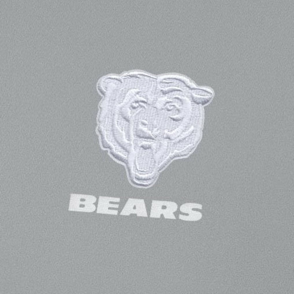 Chicago Bears Men's Antigua Intent Quarter-Zip Jacket Gray | NFL