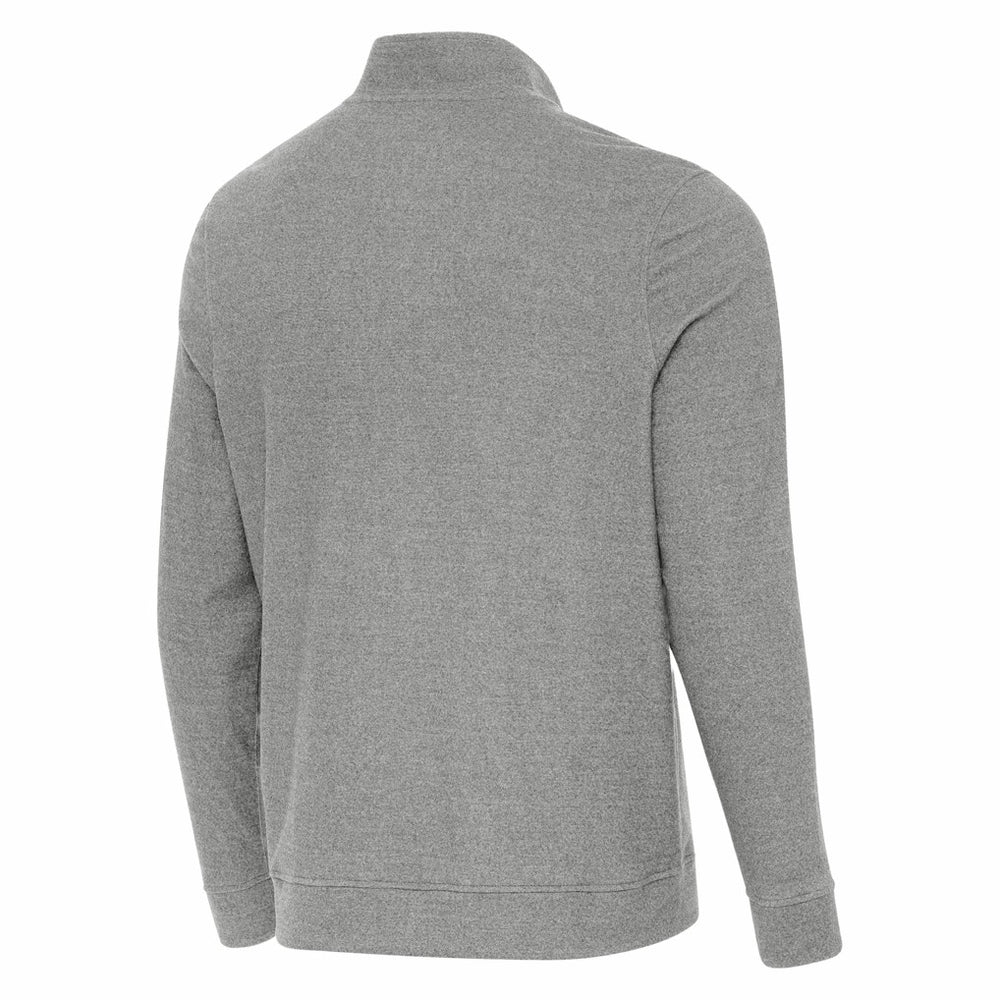 Indianapolis Colts Antigua Subtle Quarter-Zip Jacket Heather Gray | NFL