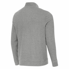 Indianapolis Colts Antigua Subtle Quarter-Zip Jacket Heather Gray | NFL
