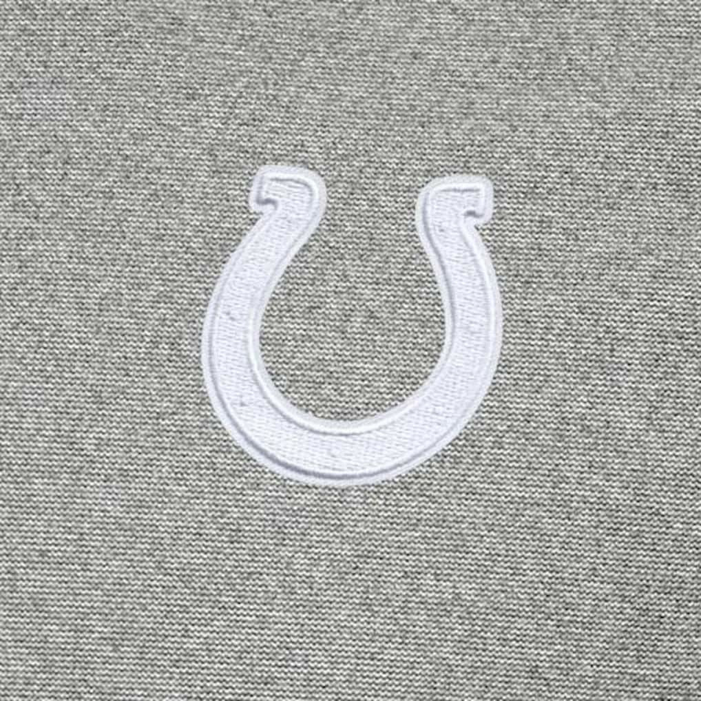 Indianapolis Colts Antigua Subtle Quarter-Zip Jacket Heather Gray | NFL