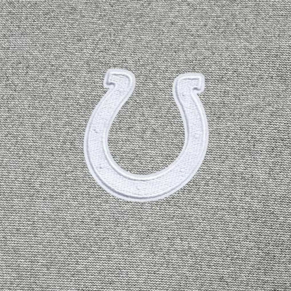 Indianapolis Colts Antigua Subtle Quarter-Zip Jacket Heather Gray | NFL