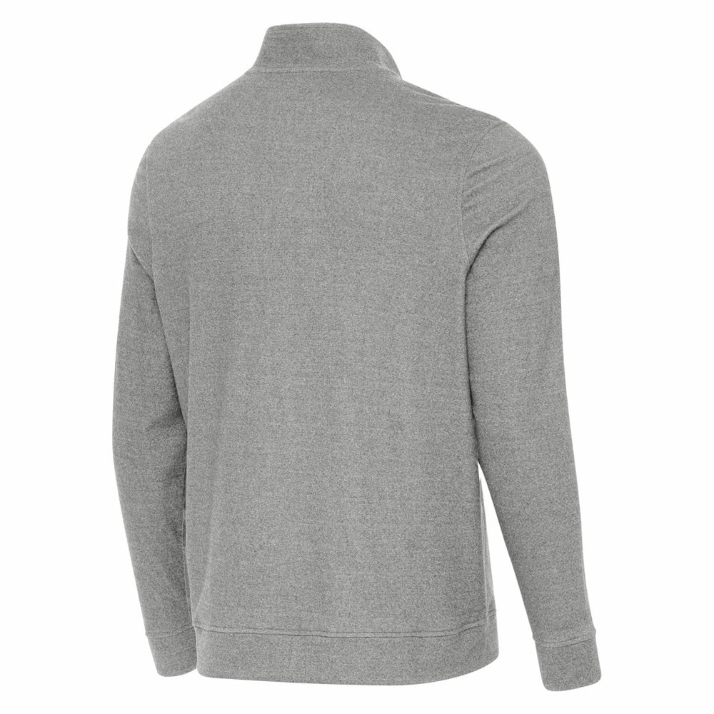 Arizona Cardinals Antigua Subtle Quarter-Zip Jacket Heather Gray | NFL