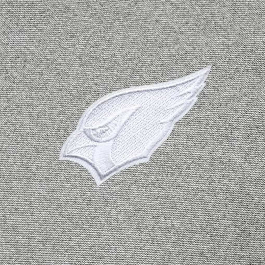 Arizona Cardinals Antigua Subtle Quarter-Zip Jacket Heather Gray | NFL