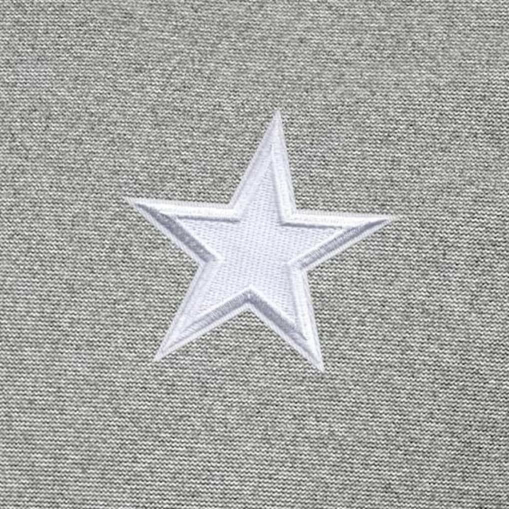 Dallas Cowboys Antigua Subtle Quarter-Zip Jacket Heather Gray | NFL