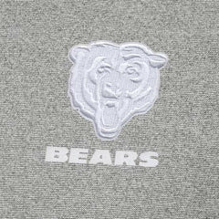 Chicago Bears Antigua Subtle Quarter-Zip Jacket Heather Gray | NFL