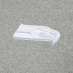 Seattle Seahawks Antigua Subtle Quarter-Zip Jacket Heather Gray | NFL