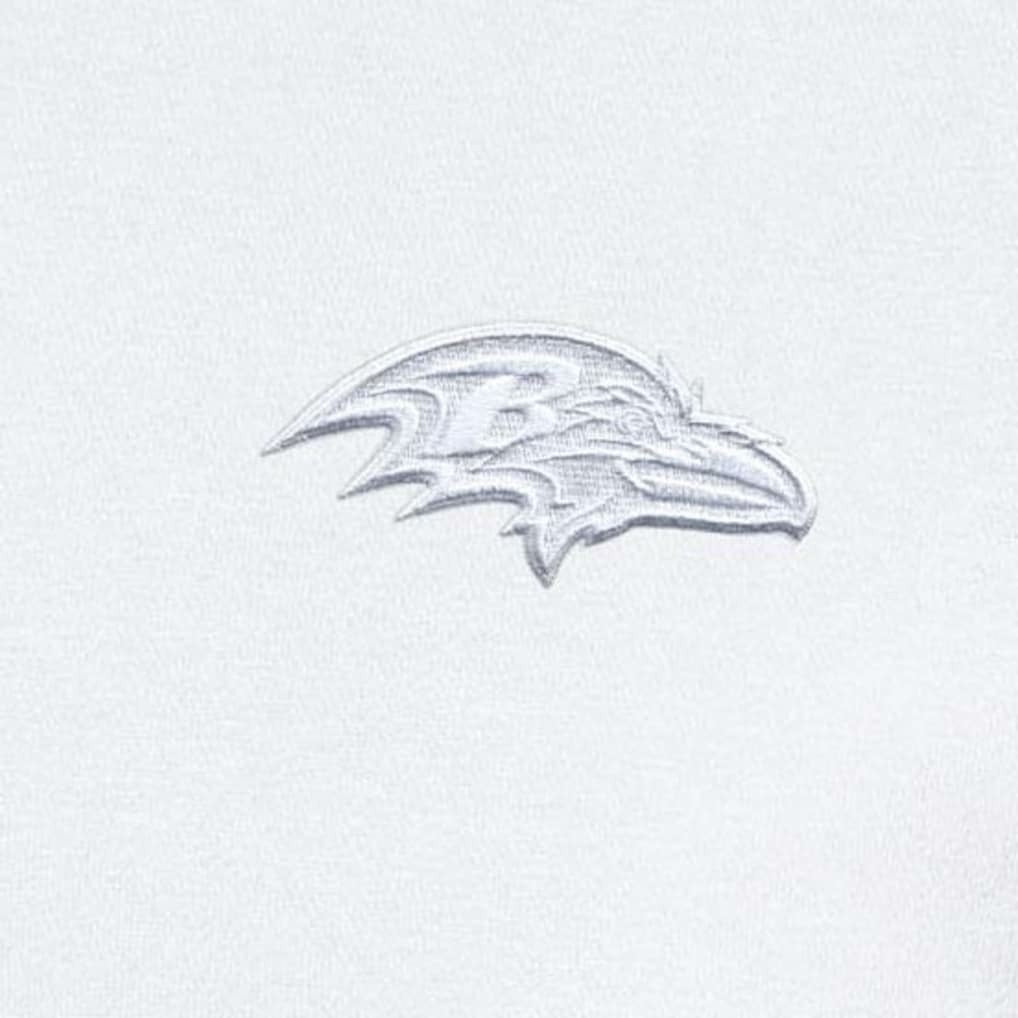 Baltimore Ravens Antigua Victory Quarter-Zip Top White | NFL