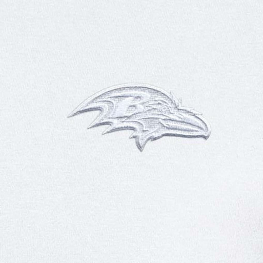 Baltimore Ravens Antigua Victory Quarter-Zip Top White | NFL