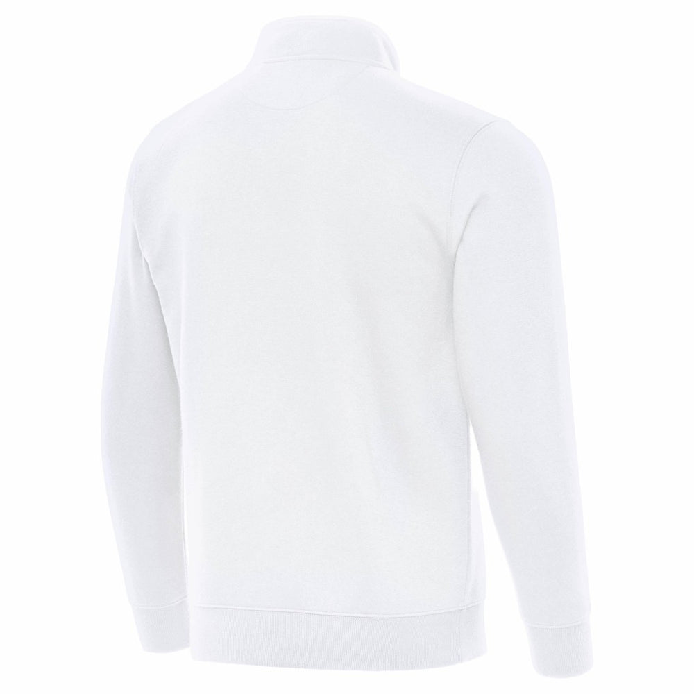 Jacksonville Jaguars Antigua Victory Quarter-Zip Top White | NFL