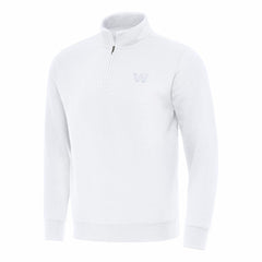 Washington Commanders Antigua Victory Quarter-Zip Top White | NFL