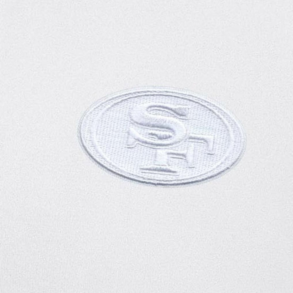 San Francisco 49ers Antigua Generation Quarter-Zip Top White | NFL