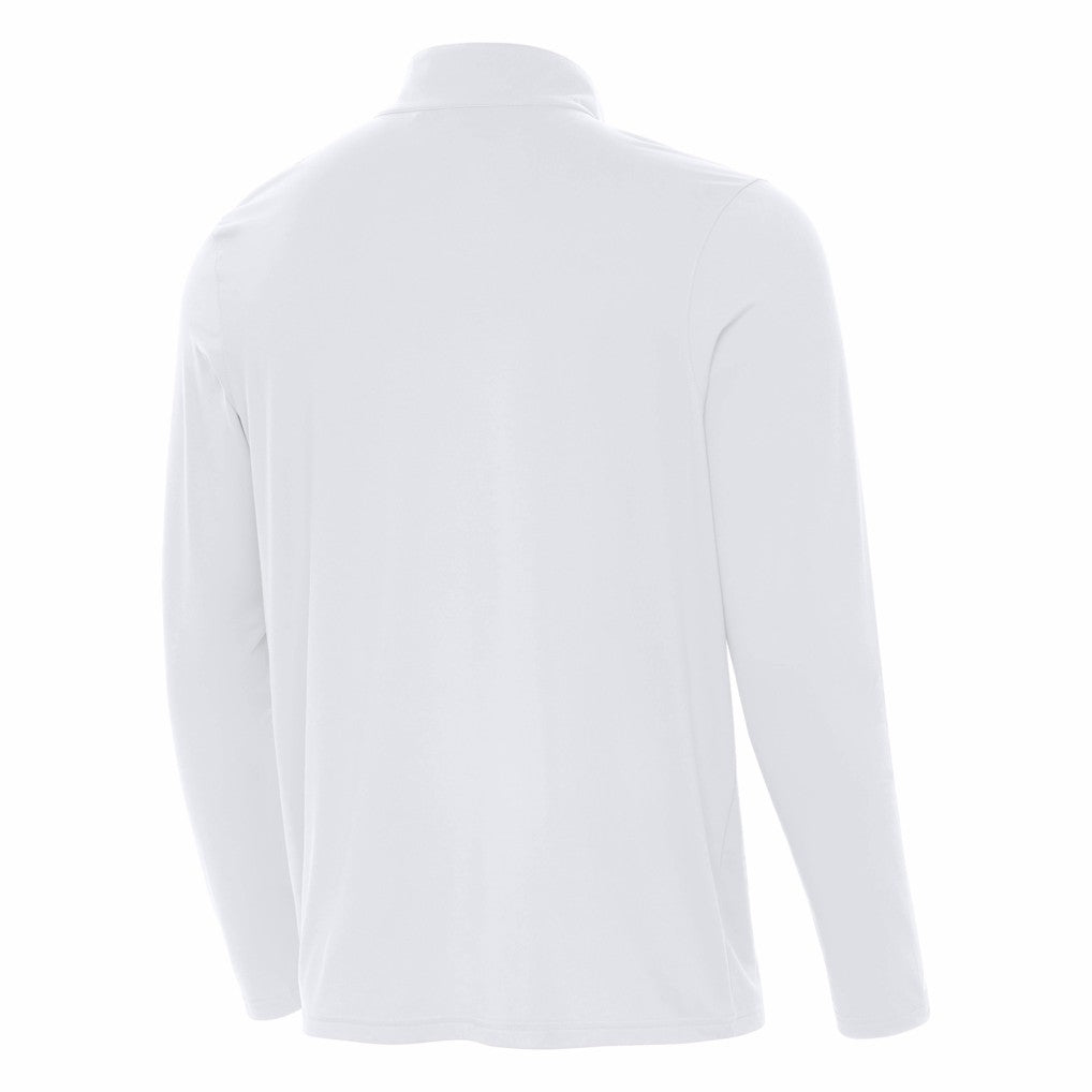 Las Vegas Raiders Antigua Intent Quarter-Zip Top White | NFL