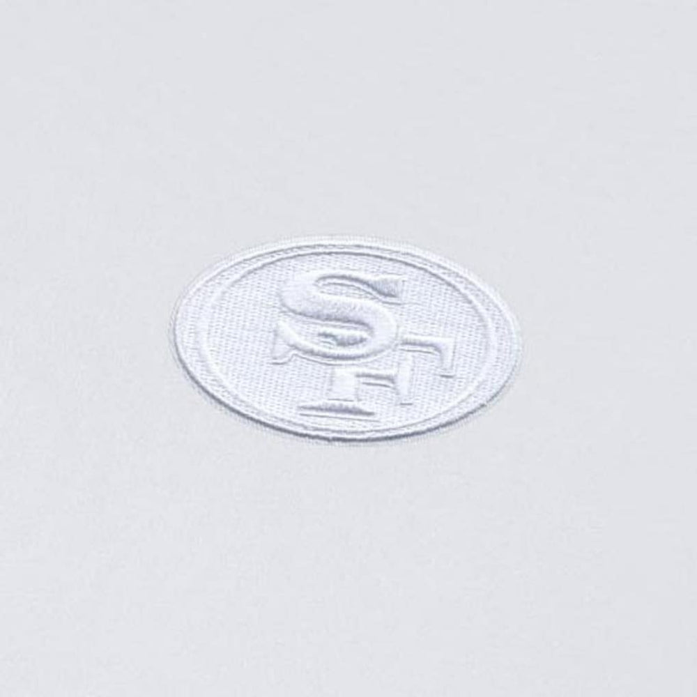 San Francisco 49ers Antigua Intent Quarter-Zip Top White | NFL