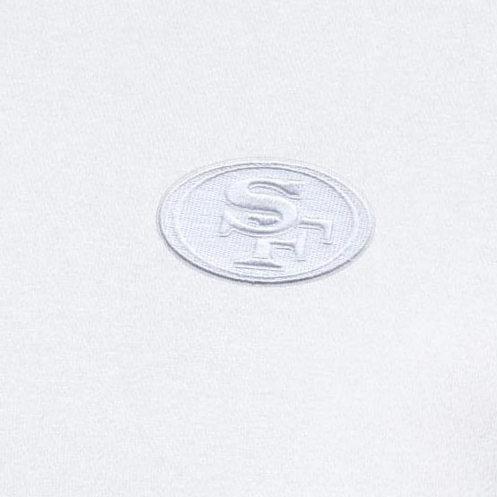 San Francisco 49ers Antigua Victory Quarter-Zip Top White | NFL