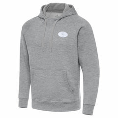 San Francisco 49ers Antigua Victory Pullover Hoodie Heather Gray | NFL
