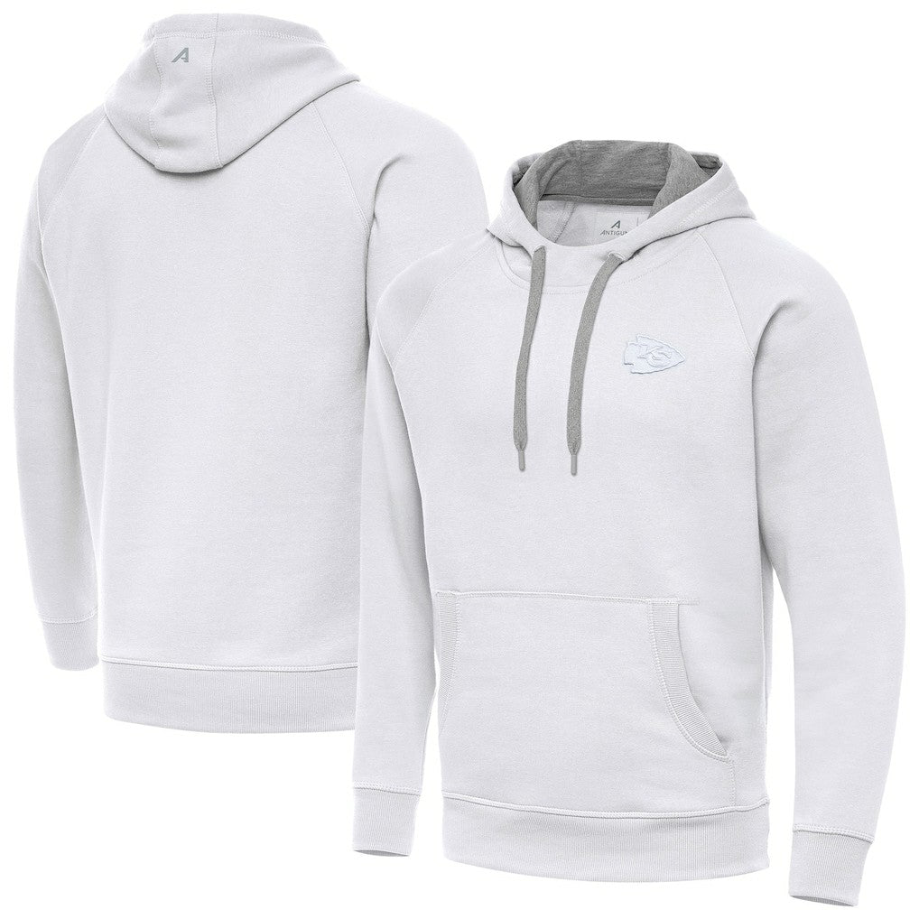 Kansas City Chiefs Antigua Victory Pullover Hoodie White | NFL