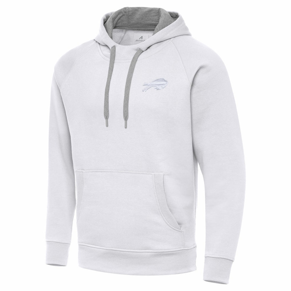Buffalo Bills Antigua Victory Pullover Hoodie White | NFL
