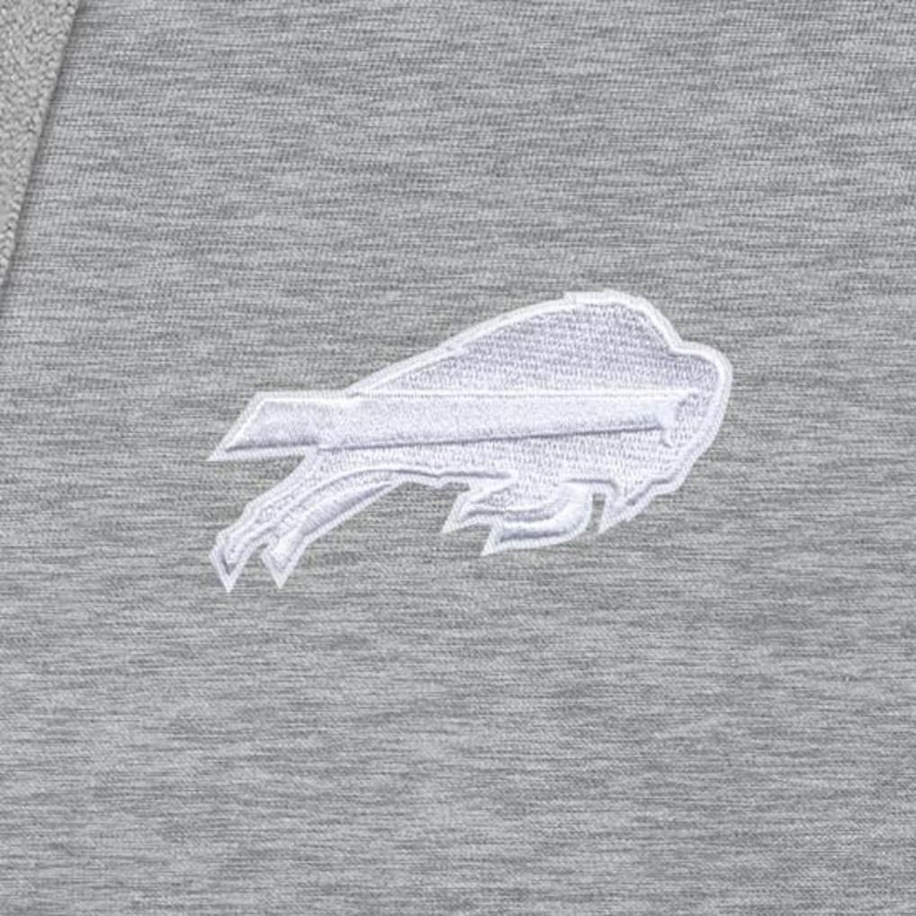 Buffalo Bills Antigua Victory Pullover Hoodie Heather Gray | NFL