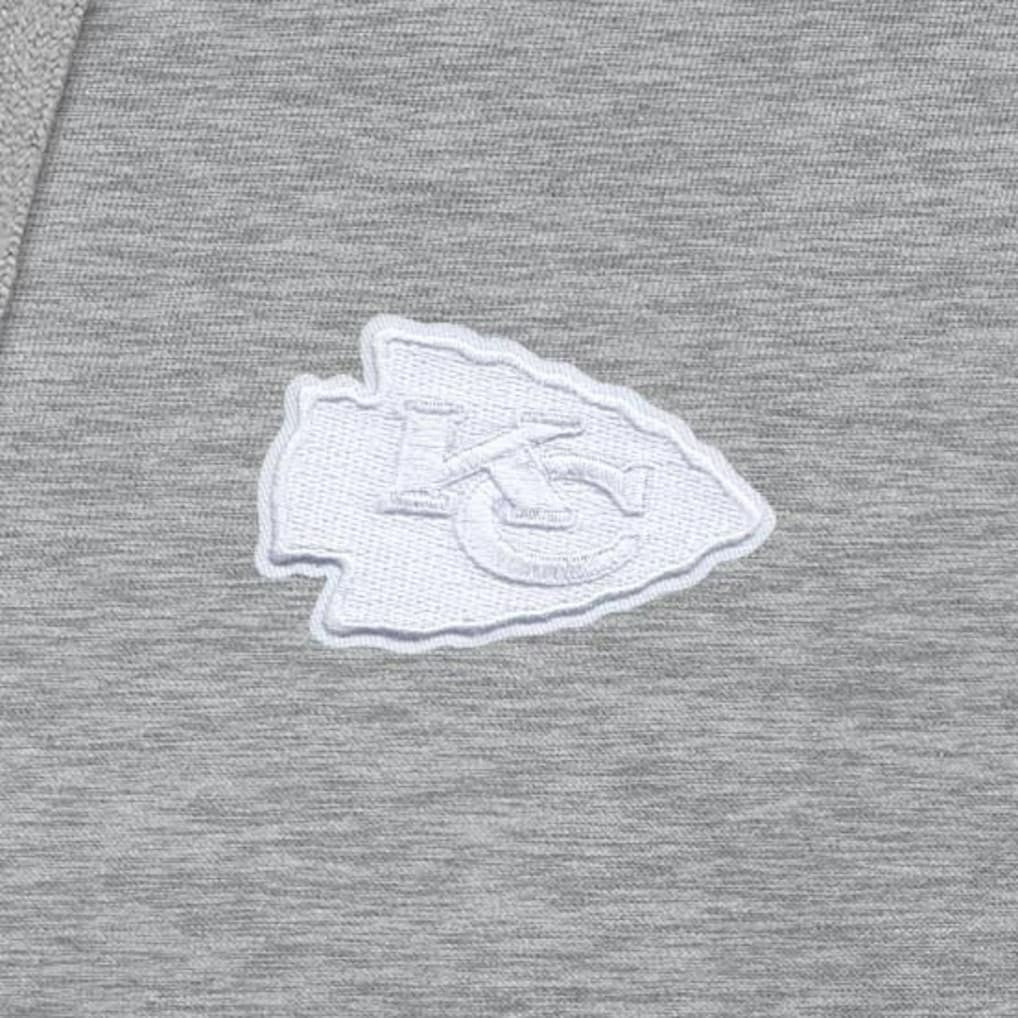 Kansas City Chiefs Antigua Victory Pullover Hoodie Heather Gray | NFL