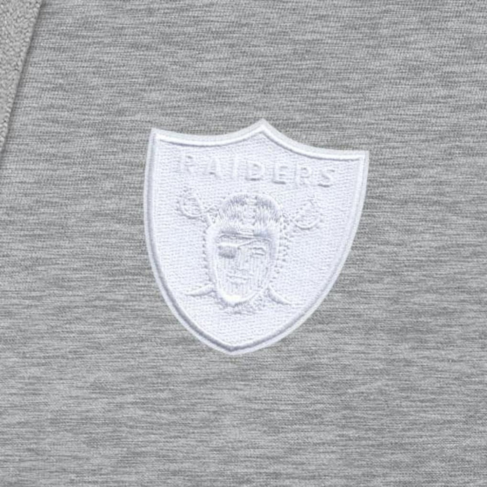 Las Vegas Raiders Antigua Victory Pullover Hoodie Heather Gray | NFL