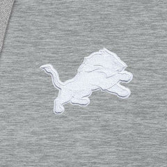Detroit Lions Antigua Victory Pullover Hoodie Heather Gray | NFL
