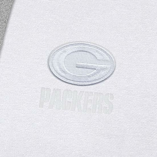 Green Bay Packers Antigua Victory Pullover Hoodie White | NFL