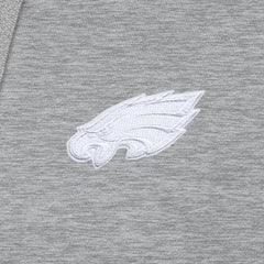 Philadelphia Eagles Antigua Victory Pullover Hoodie Heather Gray | NFL