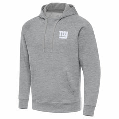 New York Giants Antigua Victory Pullover Hoodie Heather Gray | NFL