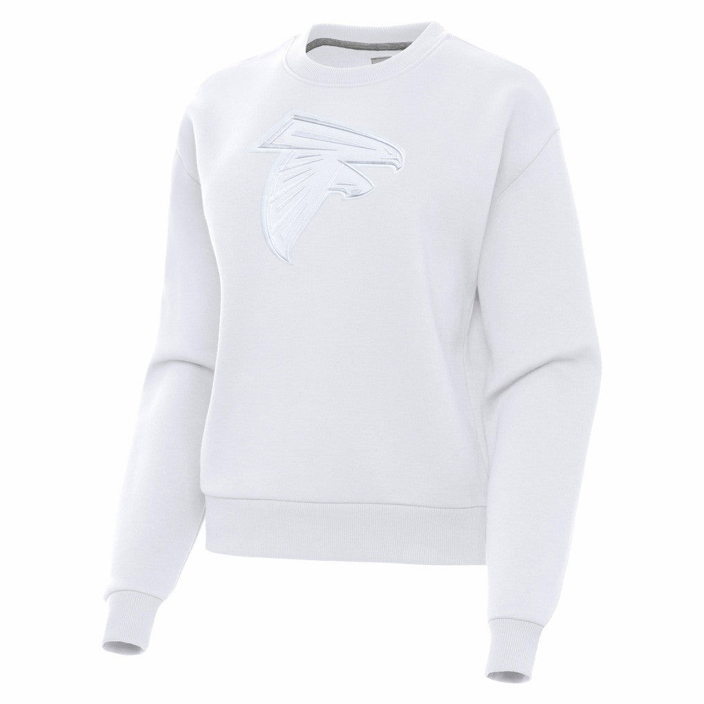 Atlanta Falcons Antigua Women's Victory Pullover Sweatshirt White | NFL