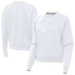 Kansas City Chiefs Antigua Women's Victory Pullover Sweatshirt White | NFL