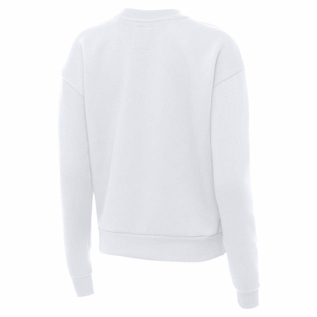 Pittsburgh Steelers Antigua Women's Victory Pullover Sweatshirt White | NFL