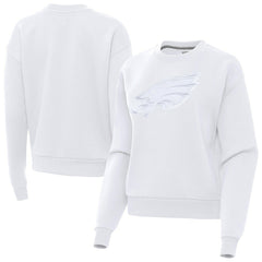 Philadelphia Eagles Antigua Women's Victory Pullover Sweatshirt White | NFL
