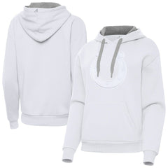 Indianapolis Colts Antigua Women's Victory Pullover Hoodie White | NFL
