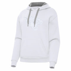 Jacksonville Jaguars Antigua Women's Victory Pullover Hoodie White | NFL
