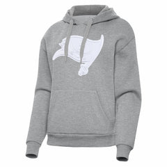 Tampa Bay Buccaneers Antigua Women's Victory Pullover Hoodie Heather Gray | NFL
