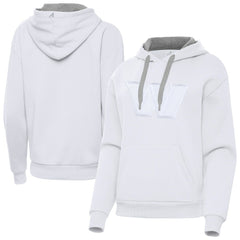 Washington Commanders Antigua Women's Victory Pullover Hoodie White | NFL