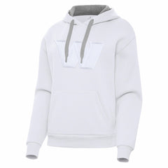 Washington Commanders Antigua Women's Victory Pullover Hoodie White | NFL