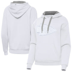Kansas City Chiefs Antigua Women's Victory Pullover Hoodie White | NFL