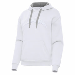 Los Angeles Chargers Antigua Women's Victory Pullover Hoodie White | NFL