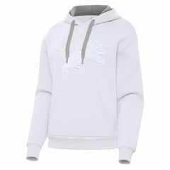Detroit Lions Antigua Women's Victory Pullover Hoodie White | NFL