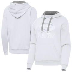 Green Bay Packers Antigua Women's Victory Pullover Hoodie White | NFL