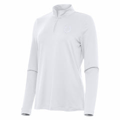 Indianapolis Colts Antigua Women's Reprocess Quarter-Zip Top White | NFL