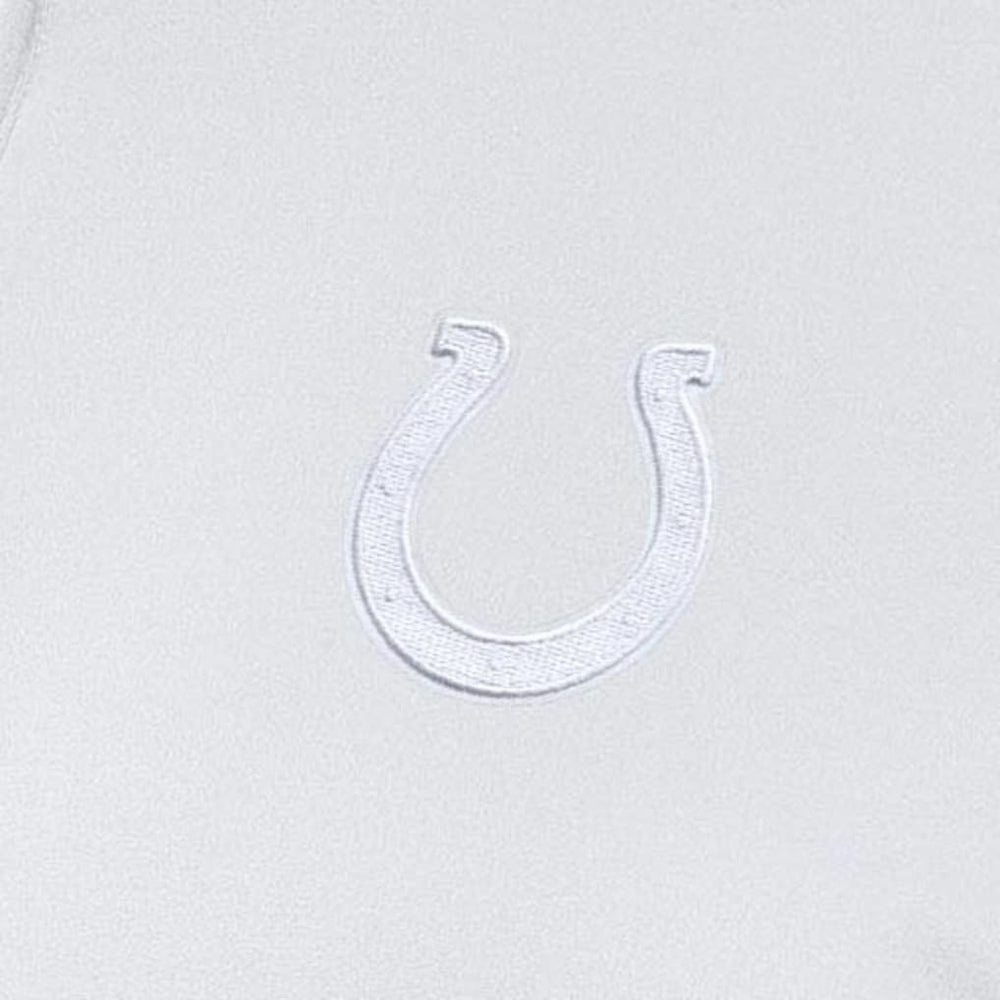 Indianapolis Colts Antigua Women's Reprocess Quarter-Zip Top White | NFL