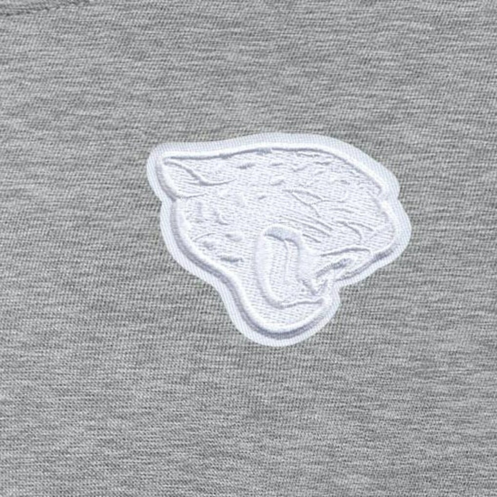 Jacksonville Jaguars Antigua Women's Victory Crew Pullover Sweatshirt Heather Gray | NFL
